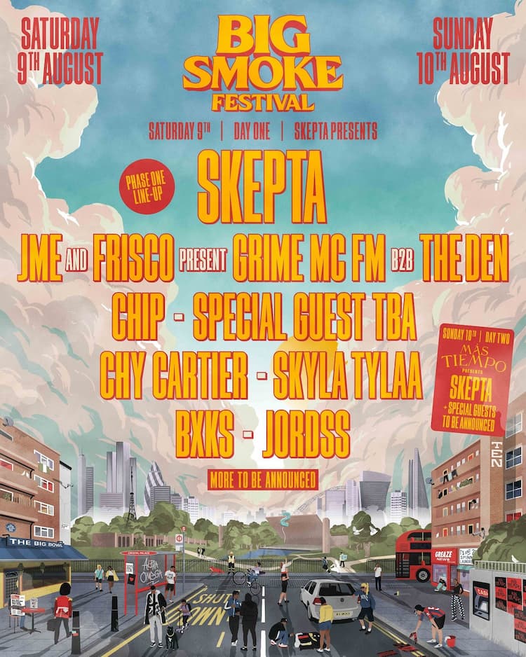 Big Smoke Festival 2025 Lineup
