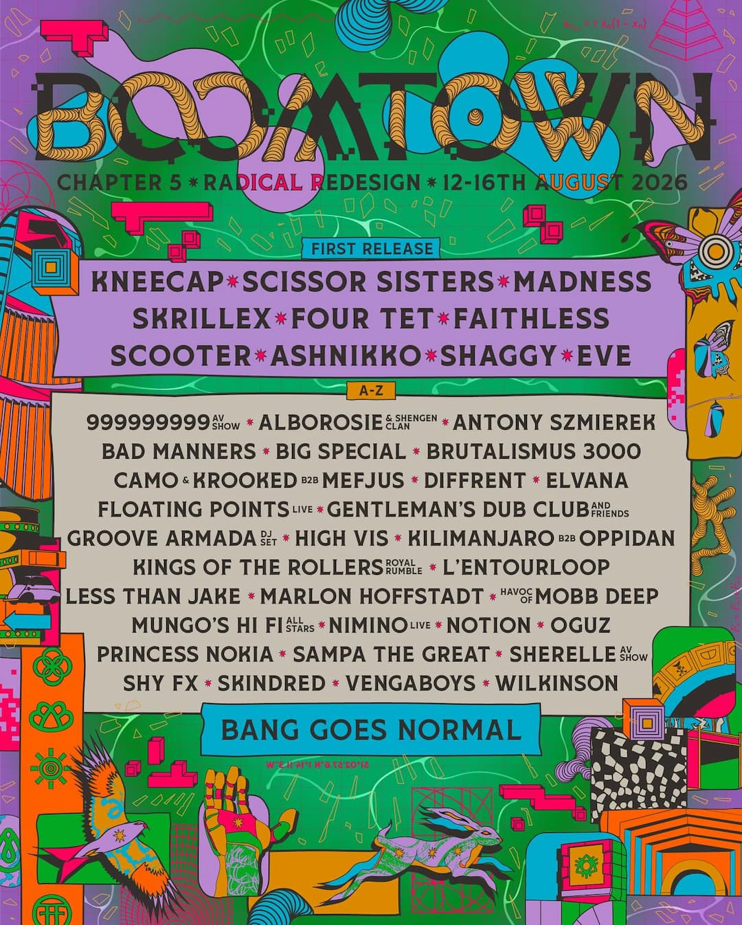 Boomtown 2026 Lineup