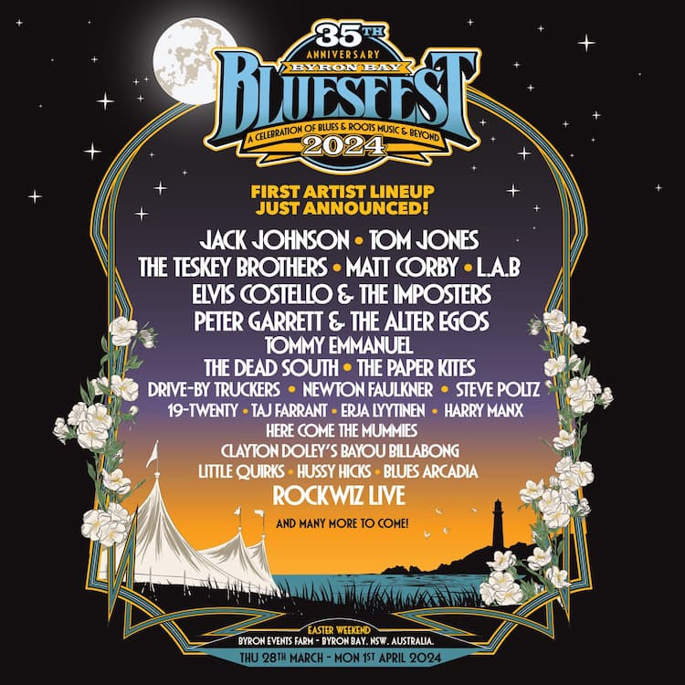 Byron Bay Bluesfest 2024 Lineup
