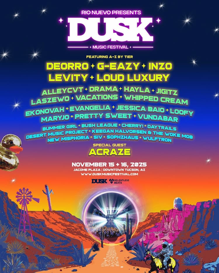 Dusk Music Festival 2025 Lineup