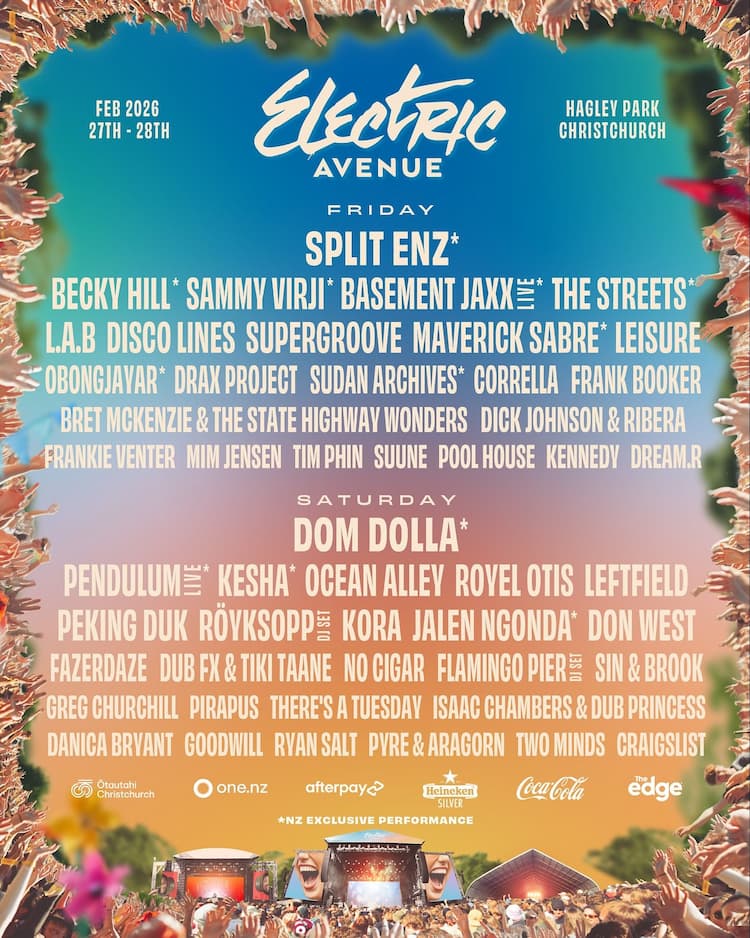 Electric Avenue 2026 Lineup