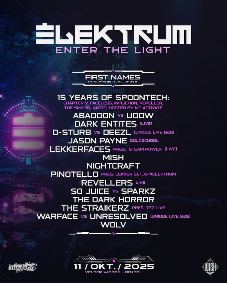 Elektrum Festival 2025 Lineup