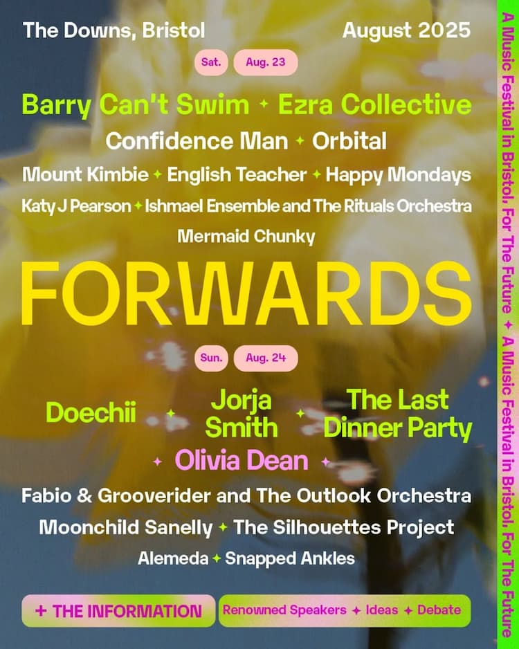 Forwards Festival 2025 Lineup