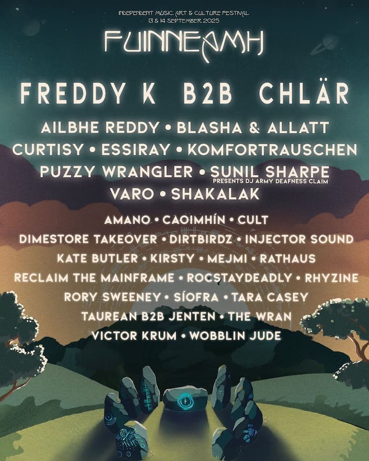 Fuinneamh Festival 2025 Lineup