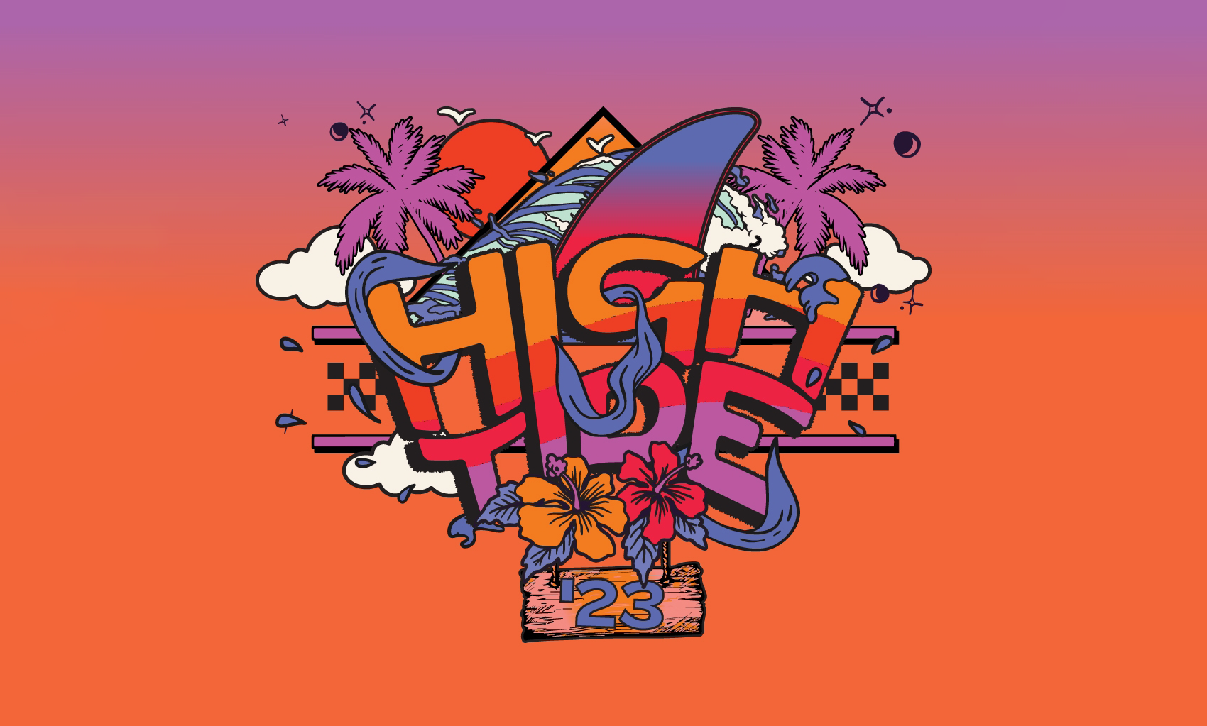 High Tide 2023 Set Times Revealed Banner