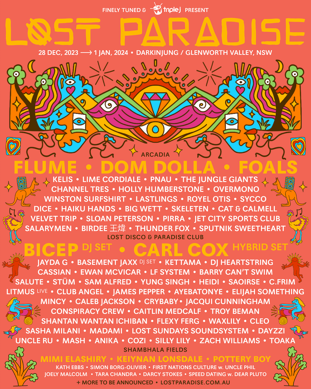 Lost Paradise 2023 Lineup