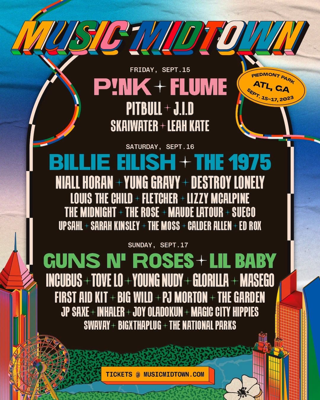 Music Midtown 2023 Lineup