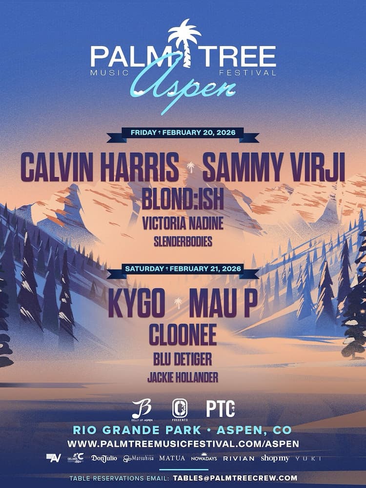 Palm Tree Music Festival Aspen 2026 Lineup