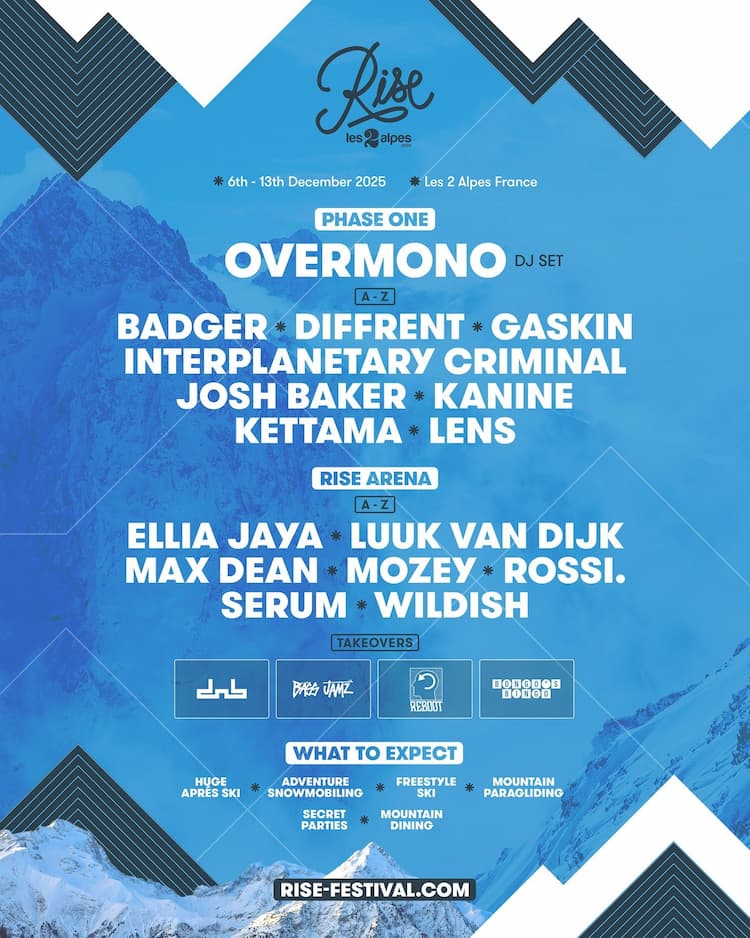 Rise Festival 2025 Lineup