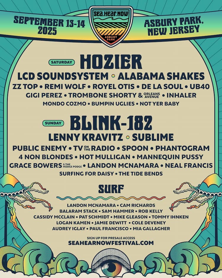 Sea Hear Now 2025 Lineup