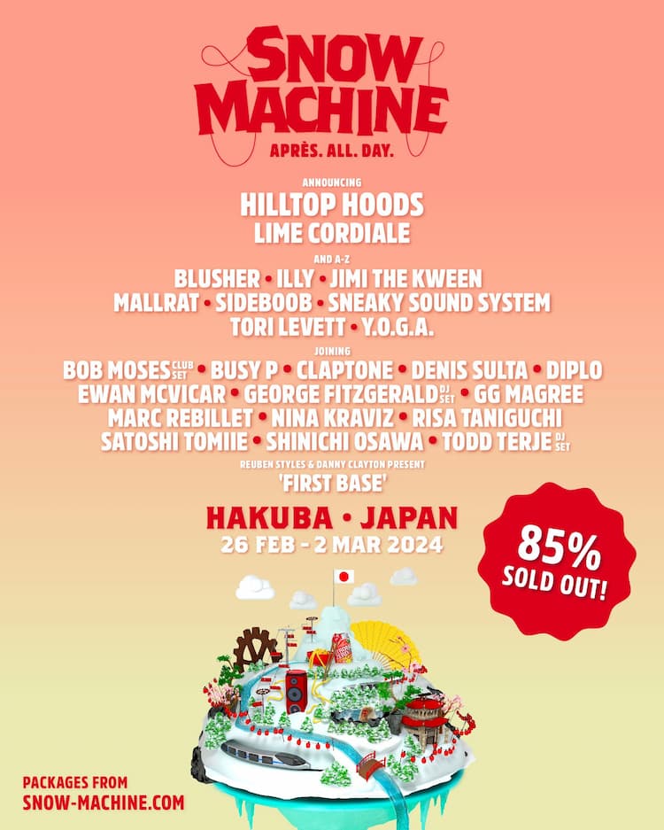 Snow Machine 2024 Lineup