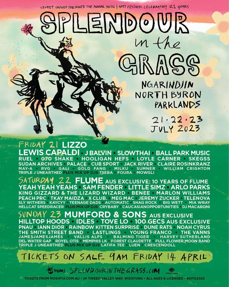Splendour in the Grass 2023 Lineup