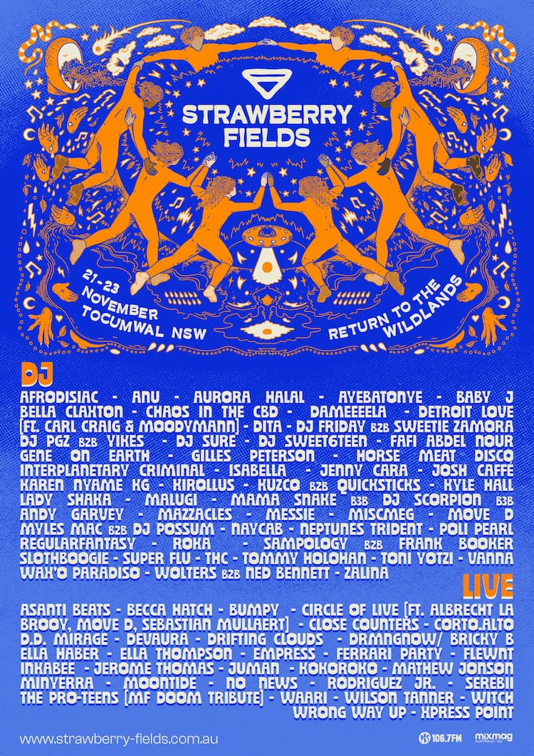 Strawberry Fields 2025 Lineup