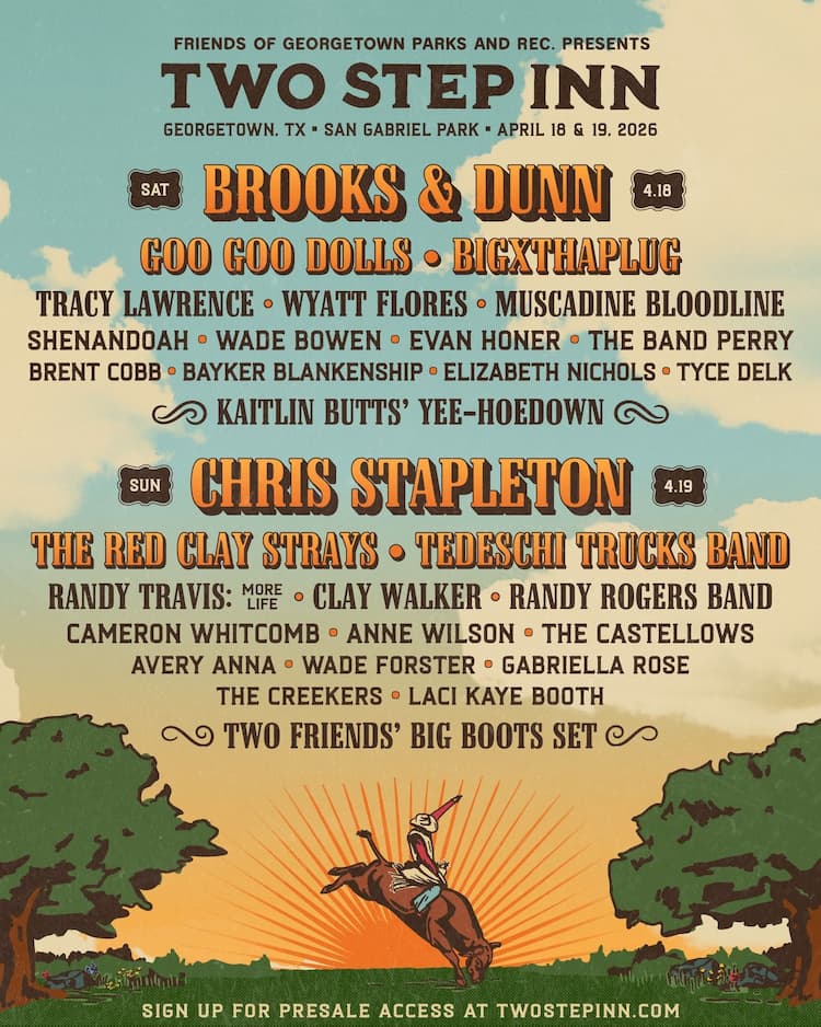 Two Step Inn 2026 Lineup