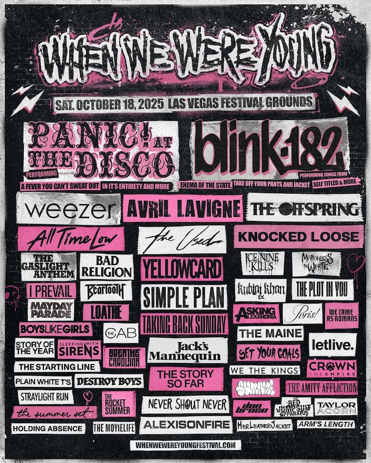 When We Were Young 2025 Lineup Show 1