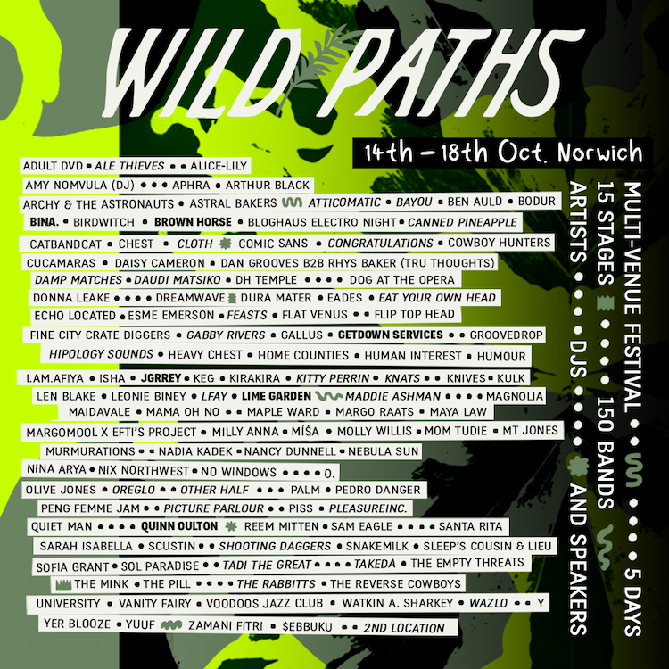 Wild Paths 2025 Lineup