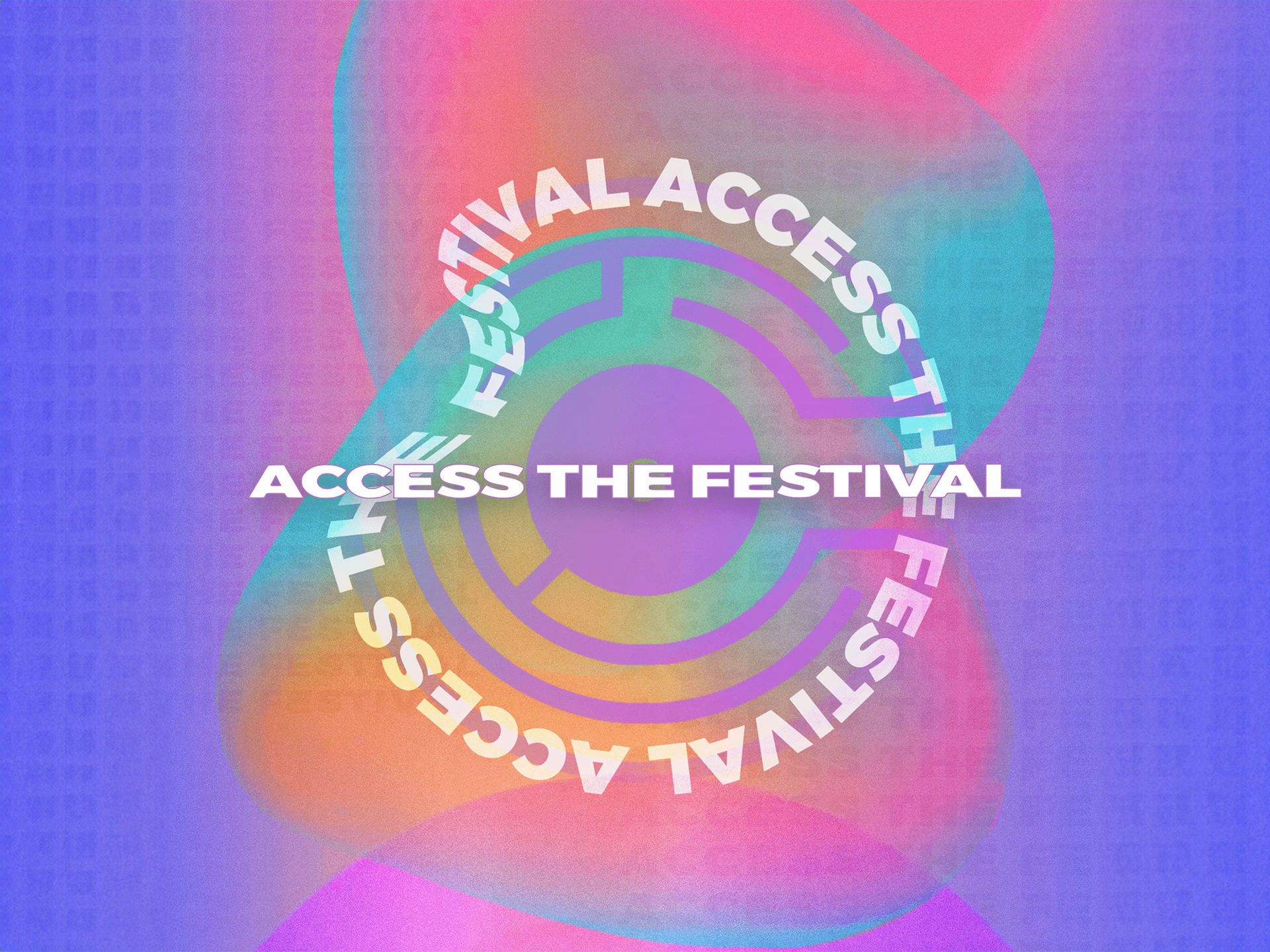 Access The Festival 2023 Set Times Banner