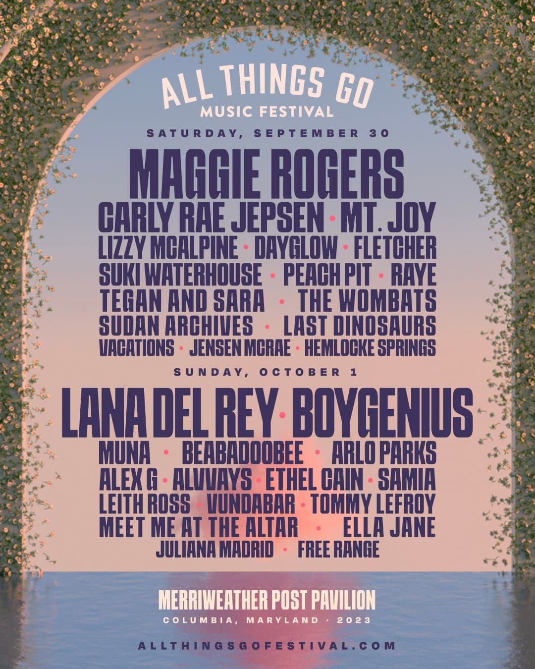 All Things Go 2023 Lineup